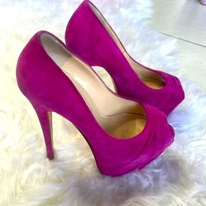 Christian Louboutin Suede Heels